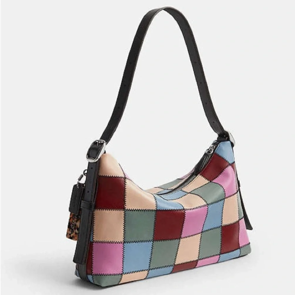 Coach Coachtopia Alter/Ego Slouchy Shoulder Bag Upcrafted Leather Multi 4 CBE00 - Picture 13 of 13